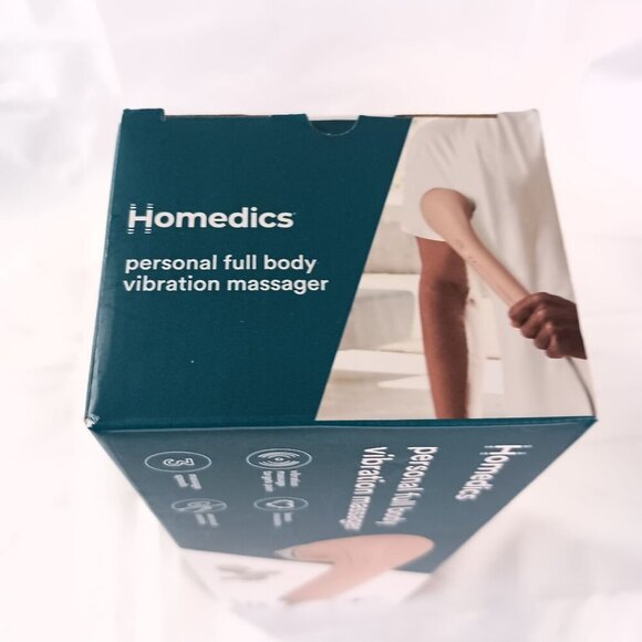 Homedics Full Body Vibration Massager NIB 3 Attachments New Never Used - Picture 3 of 7